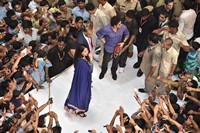 Sachin and Anushka Launching Vijayawada PVP Square Photos